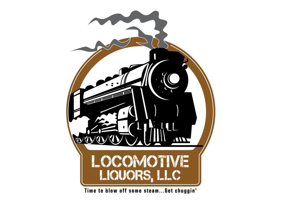 Locomotive Logo - Locomotive Liquors Logo Design – Bulldog Graphics, LLC