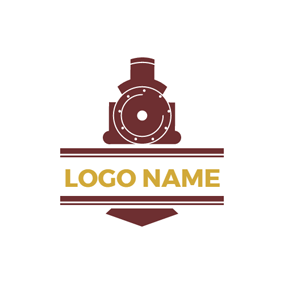 Locomotive Logo - Free Train Logo Designs. DesignEvo Logo Maker