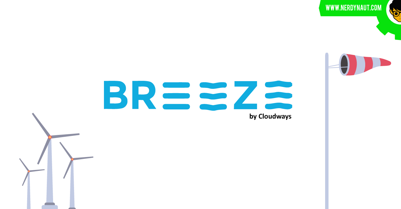 BreezeJS Logo - Breeze : A Super Cool Wordpress Cache Plugin by Cloudways - Nerdynaut