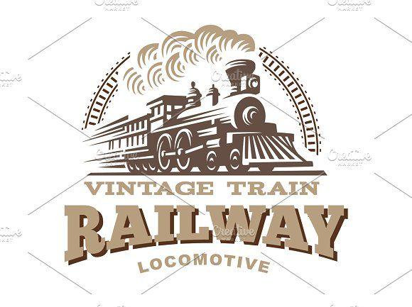 Locomotive Logo - Locomotive logo illustration