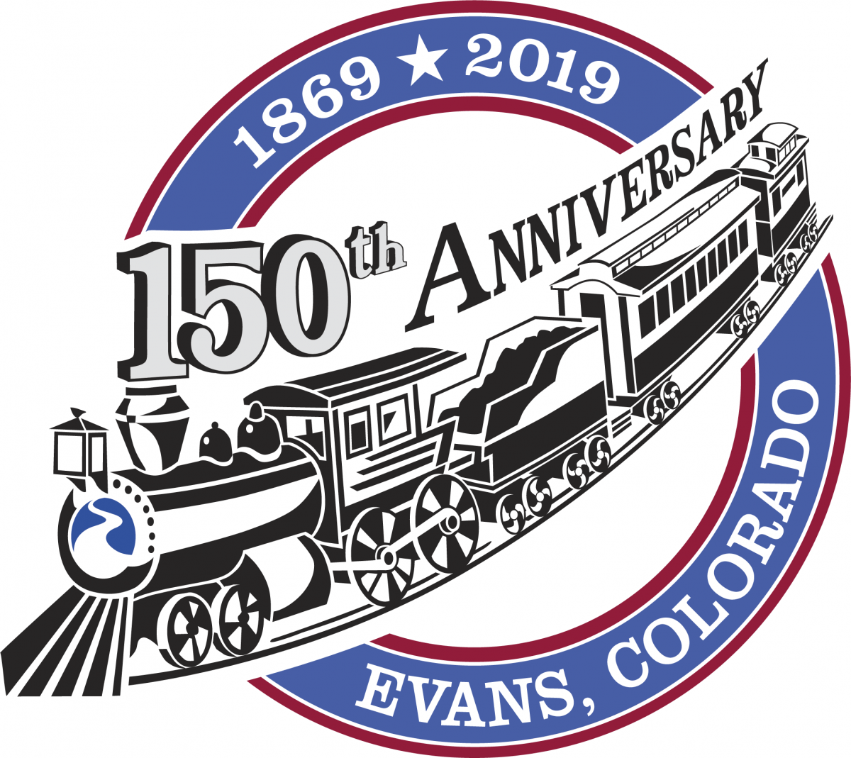 Evans Logo - Evans 150th Anniversary. City of Evans Colorado