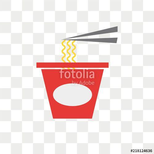 Noodles Logo - Noodles vector icon isolated on transparent background, Noodles logo
