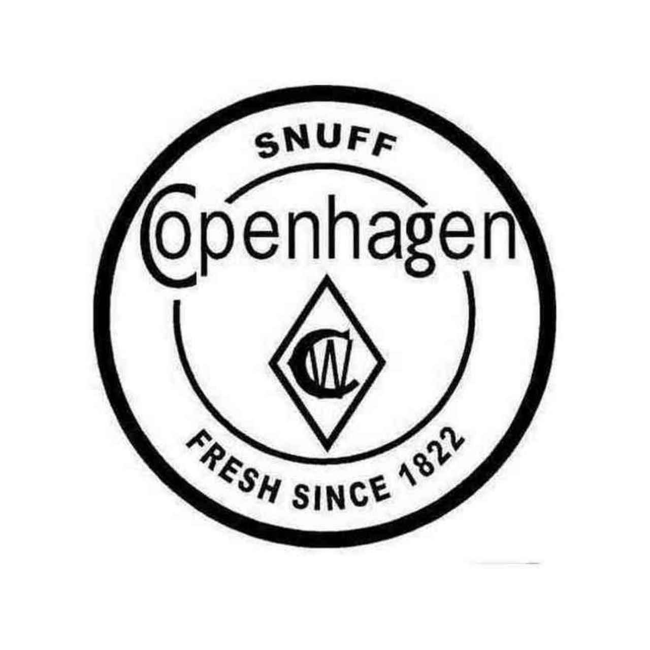 Copenhagen Logo - Fresh Copenhagen Snuff Decal Sticker