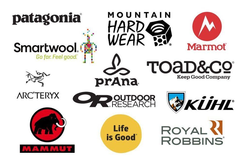 Outdoor Apparel Company Mountain Logo