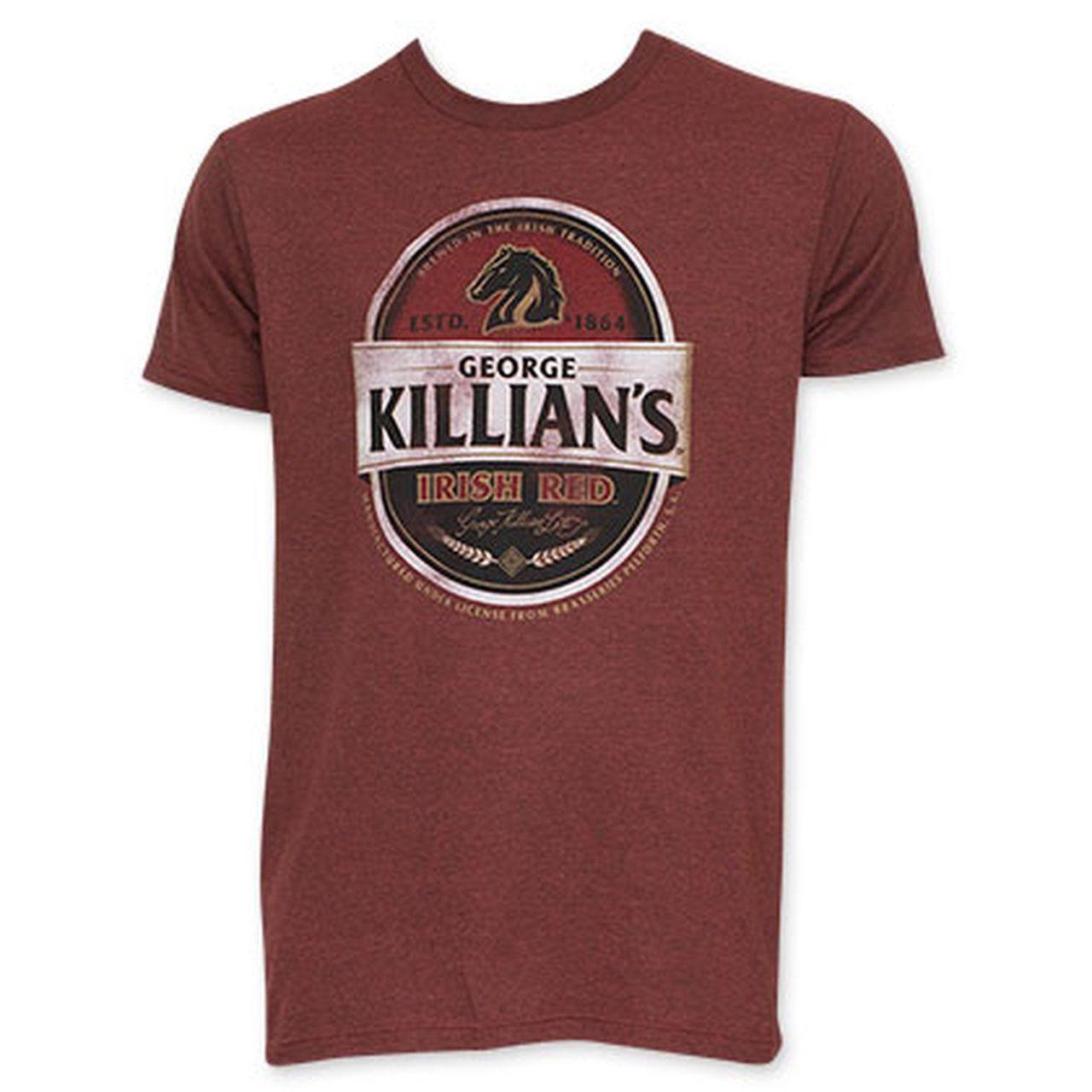 Killians Logo - Killian's Irish Red Men's Red Tee Shirt