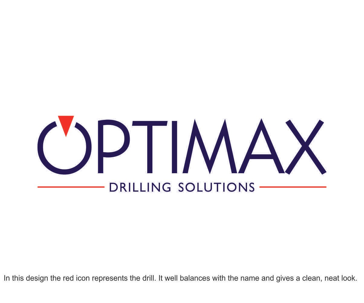 Optimax Logo - Bold, Serious, Marketing Logo Design for OptiMax Drilling Solutions ...