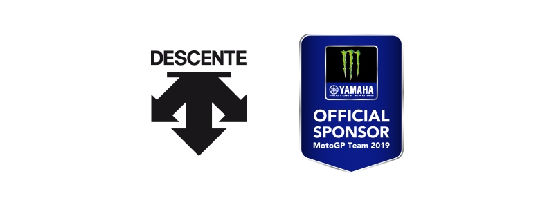 Descente Logo - Monster Energy Yamaha MotoGP | Descente