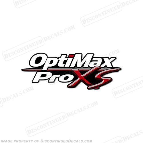 Optimax Logo - Mercury Optimax ProXS Decal