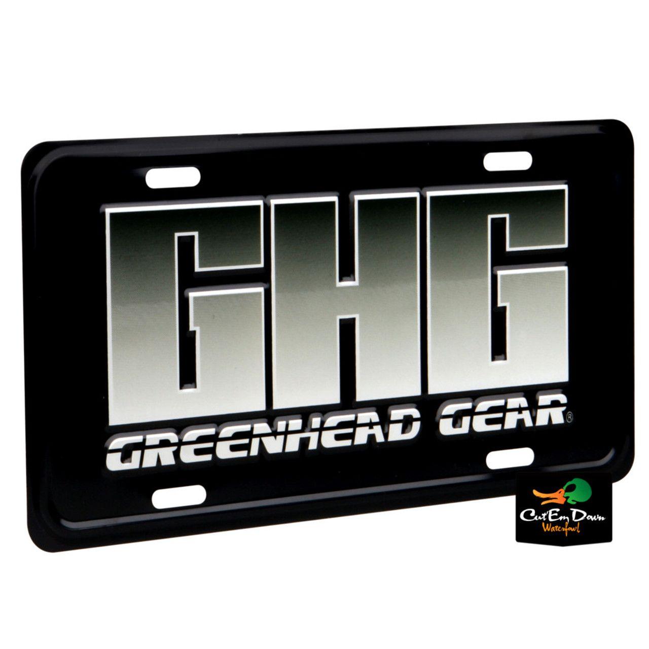 GHG Logo - AVERY OUTDOORS ALUMINUM LICENSE PLATE - GHG LOGO