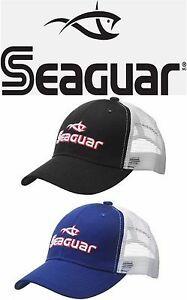 Seaguar Logo - Details about Seaguar Logo Mesh Cap Fishing Hat Fishing Hat Bass, Walleye, Trout Fishing Lure