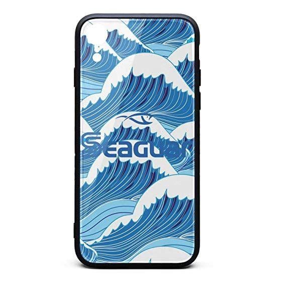 Seaguar Logo - Phone Case For IPhone XR Custom Seaguar Fishing Blue