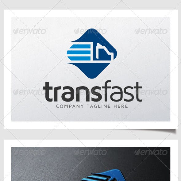 Trans-Fast Logo - Trans Fast Logo by Opaq | GraphicRiver