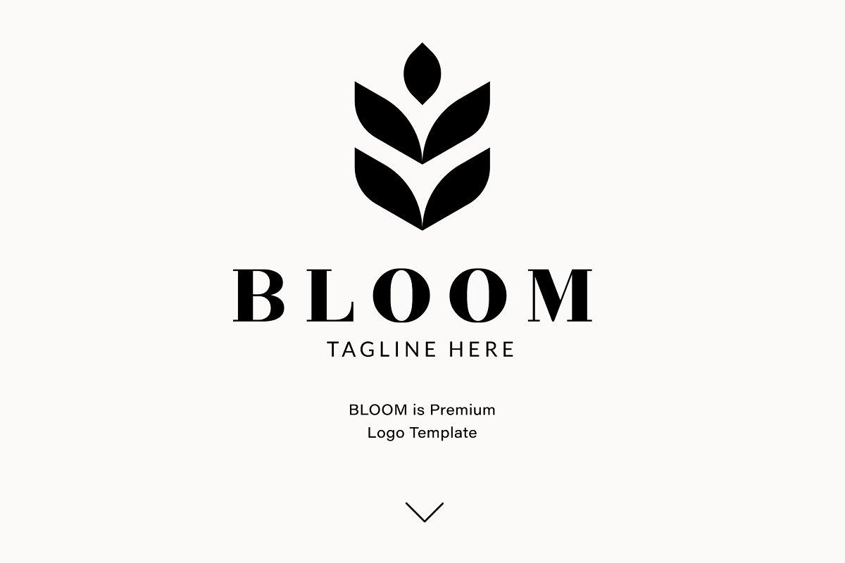 Bloom Logo - BLOOM - PREMIUM LOGO TEMPLATE