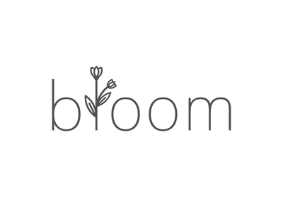 Bloom Logo - Bloom. Graphic design. ID & pack. Logos design, Floral logo