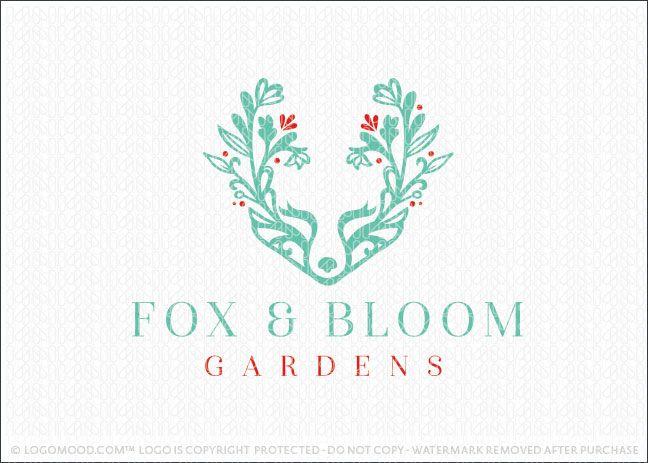 Bloom Logo - Fox & Bloom | Readymade Logos for Sale