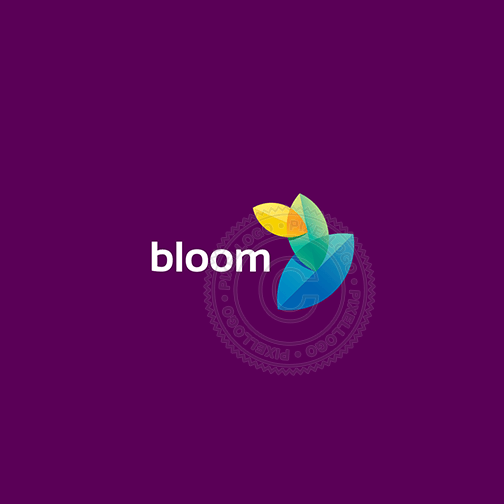 Bloom Logo - Blooming Leaves