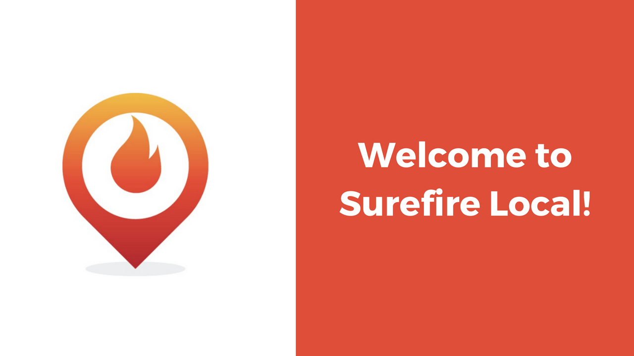 Surefire Logo - Contact Us. Multiply Your Marketing Efforts