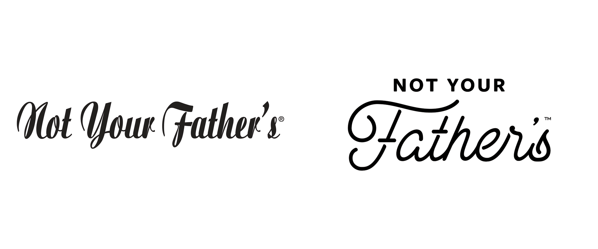 Father Logo - Brand New: New Logo and Packaging for Not Your Father's by Hype Group