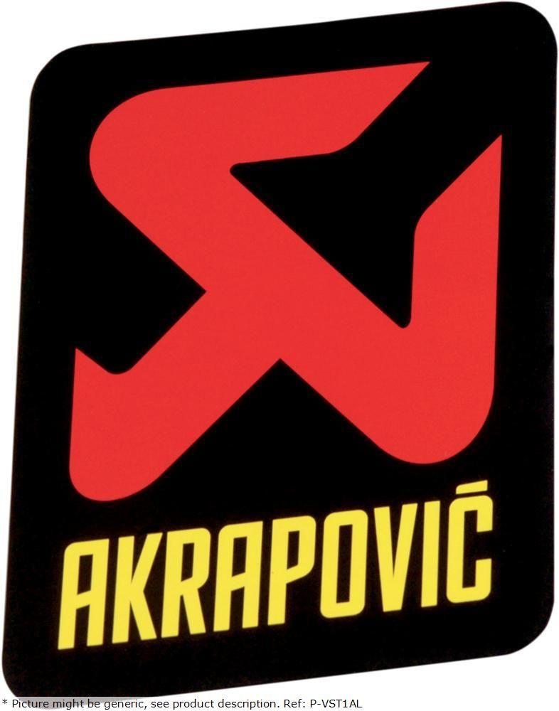 Akrapovic Logo - Details about Akrapovic logo sticker vertical 95 mm - Akrapovic