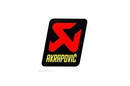 Akrapovic Logo - Akrapovic Vertical Sticker