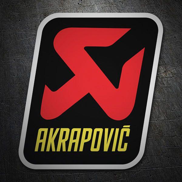 Akrapovic Logo - Stickers Akrapovic Logo