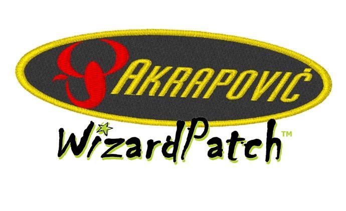 Akrapovic Logo - AKRAPOVIC OVAL LOGO PATCH