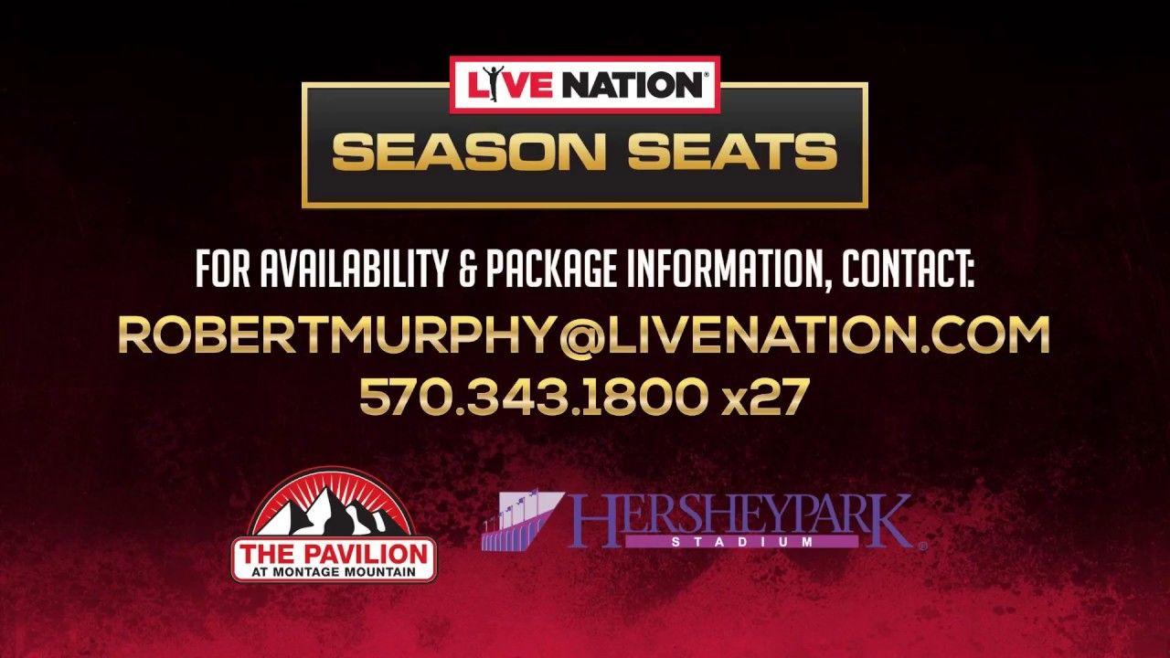 Livenation.com Logo - 2018 Live Nation VIP Season Seats
