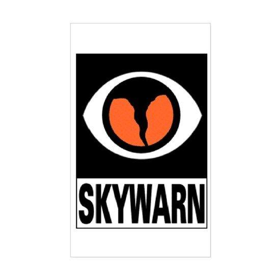 Skywarn Logo - Skywarn Logo Rectangle Sticker (Rectangle)