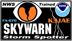 Skywarn Logo - K3JAE's Weather Station - SkyWarn