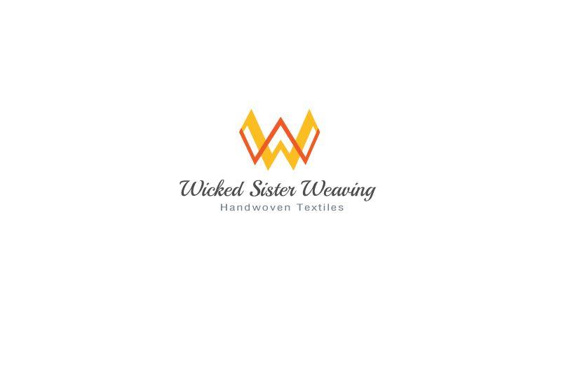 Weaving Logo - Elegant, Feminine, Business Logo Design for Wicked Sister Weaving