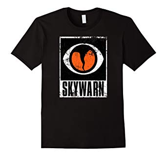 Skywarn Logo - SKYWARN Storm Spotter Tshirt Distressed Grunge Logo