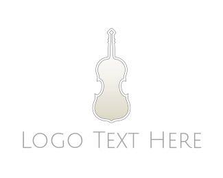 Violin Logo - Silver Violin Logo
