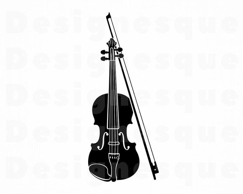 Violin Logo - Violin Logo #3 SVG, Violin Svg, Violin Clipart, Violin Files for Cricut,  Violin Cut Files For Silhouette, Violin Dxf, Violin Png, Eps Vector