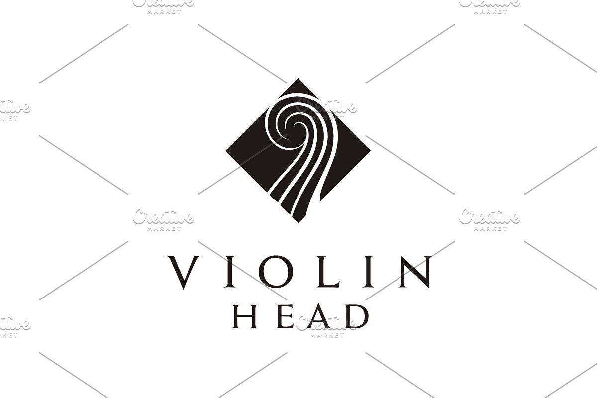 Violin Logo - Violin/Cello Headstock Logo Design