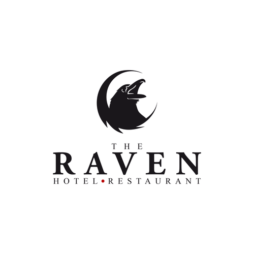 Raven Logo - Create a iconic logo of a Raven for a Hotel | Logo design contest