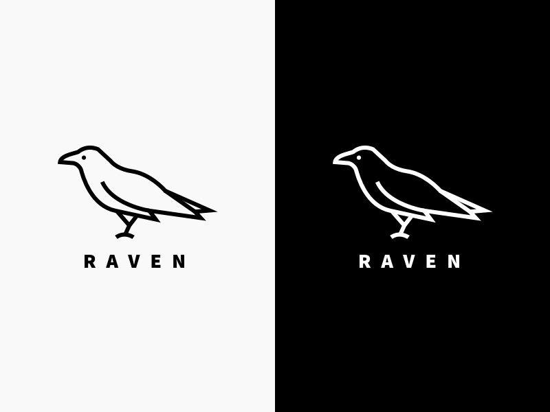 Racen Logo - Raven Logo Concepts by Paul Circle for ViaForge on Dribbble