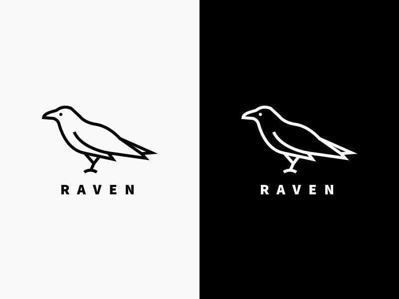 Racen Logo - Raven Logo Concepts by Paul Circle for ViaForge on Dribbble