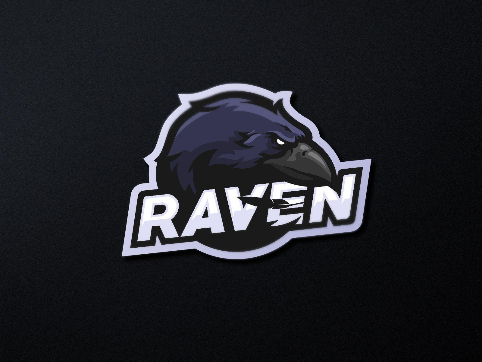 Raven Logo - Raven Mascot Logo | 旅行目標地 | Esports logo, Game logo, Football ...