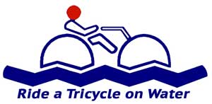 Tricycle Logo - Aquatic Adventures Logo Ride Tricycle Cycle Water Trikes