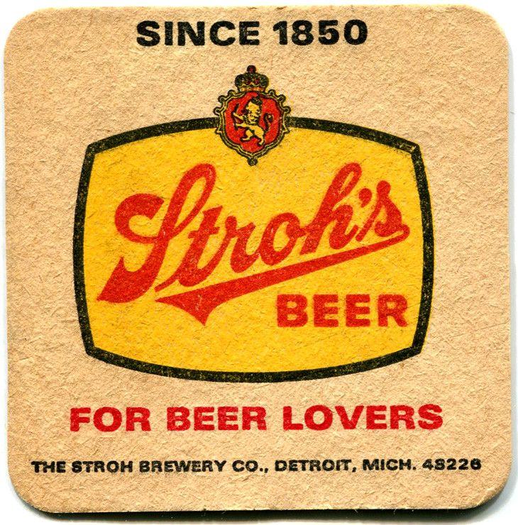 Strohs Logo - Stroh's Beer. Stroh's Beer was brewed in Detroit, Michigan