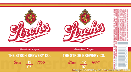 Strohs Logo - Stroh's - Bohemian-Style Pilsner, Stroh's Light & American Lager ...