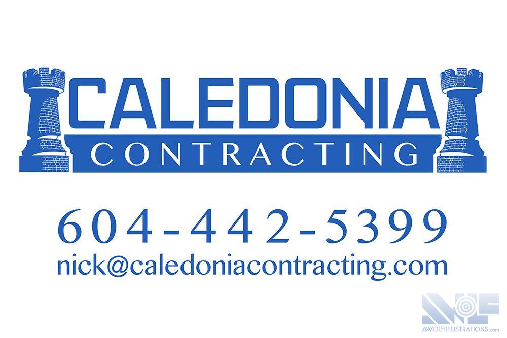 Older Logo - Logo Designs: Caledonia Contracting and Older Logo Designs