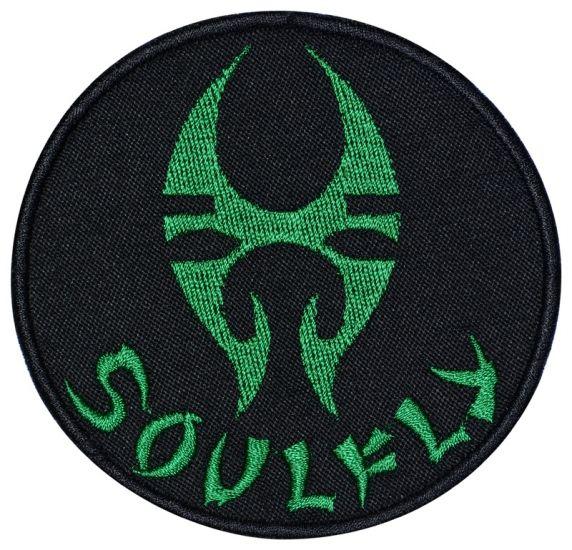 Soulfly Logo - SOULFLY logo embroidered music patch