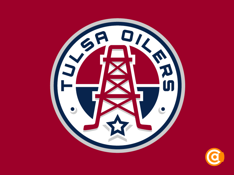 ECHL Logo - ECHL. Tulsa Oilers Primary Logo Rebrand by Alex Clemens on Dribbble