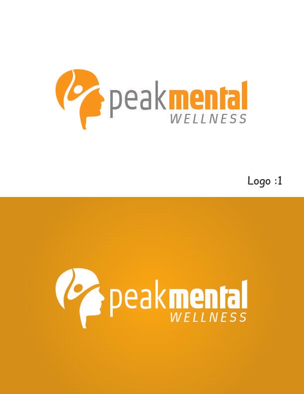 Mental Logo - Modern, Professional, Mental Health Logo Design for Peak Mental