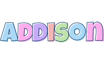 Addison Logo - Addison Logo. Name Logo Generator, Pastel, Lager, Bowling