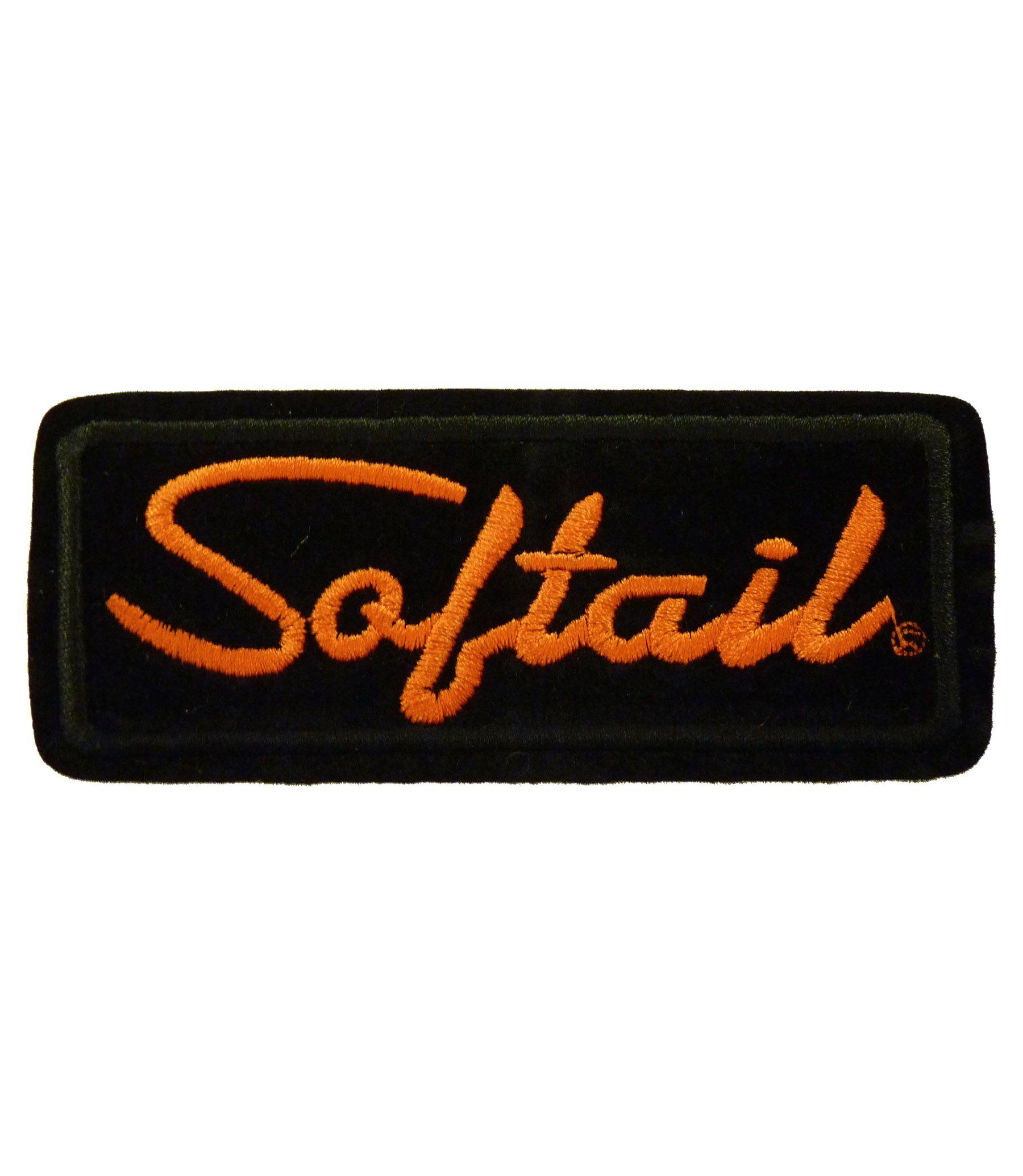 Softail Logo - Harley Davidson Softail Motorcycle Patch, Harley Patches