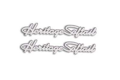 Softail Logo - V-Twin Manufacturing - OE Heritage Softail emblems attach to the ...