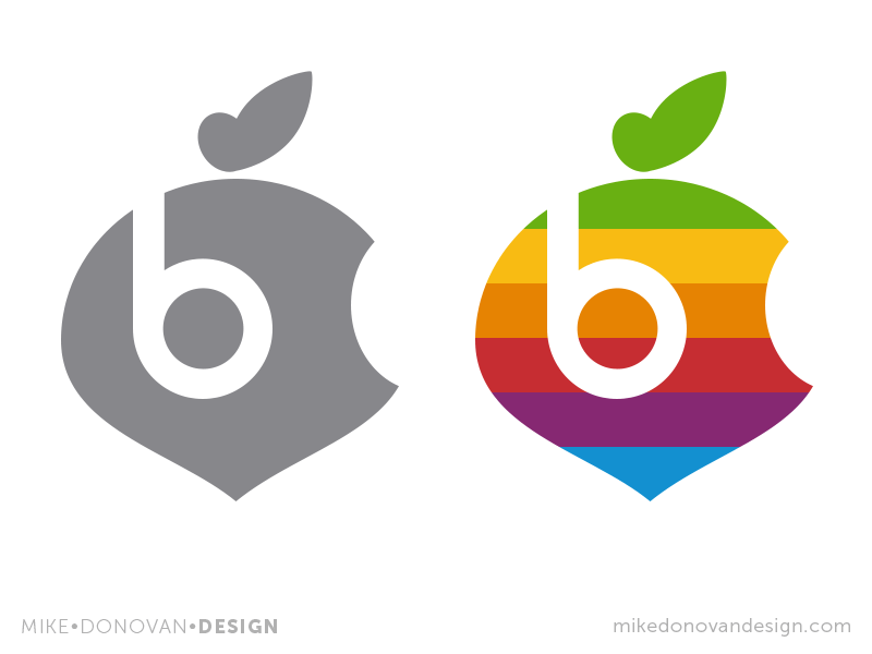 Beets Logo - Apple Beets Parody Logo Mashup by Mike Donovan on Dribbble