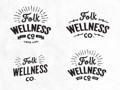 Folk Logo - Folk Logo Concepts by Dustin Haver. Design Envy. Identity. Logo